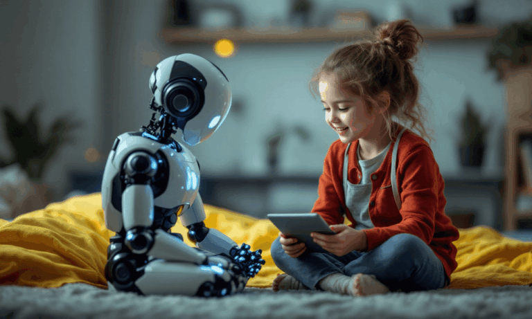 Scopri come i robot sociali stanno cambiando il modo in cui i bambini interagiscono!